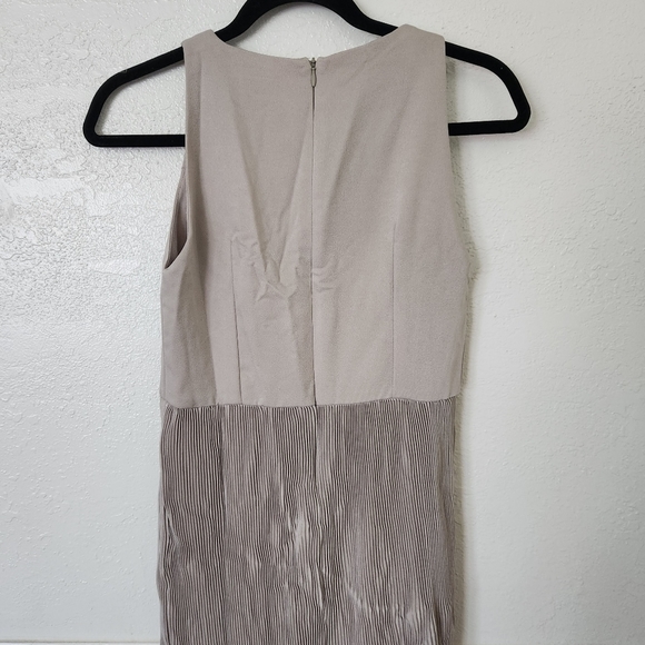 CLAUDE Midi Dress Small Gray Sleeveless New with Tags - Picture 9 of 11